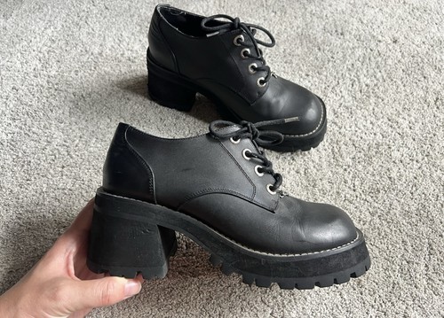 Unif size lace shoe black - size,