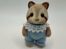 Sylvanian Families Cookie Mulberry Baby Raccoon – Original Tomy1990s – VGUC