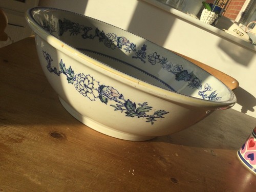 Antique wash stand china - stand,