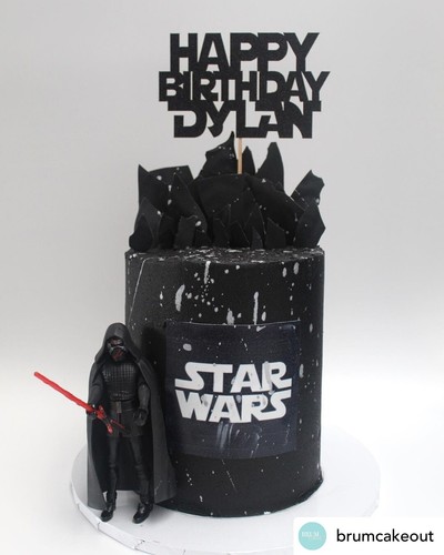 Star wars cake topper - wars,