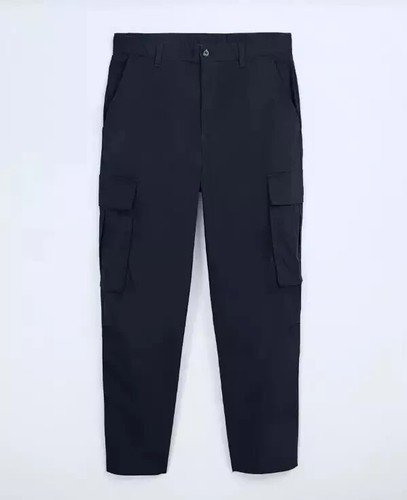 Zara men navy wide - navy, cargo