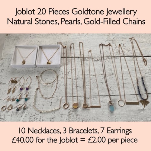 Joblot jewellery goldtone all - goldtone,,