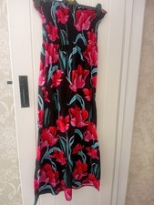 Size 10  PETITE Lipsy Maxi Dress Floral
