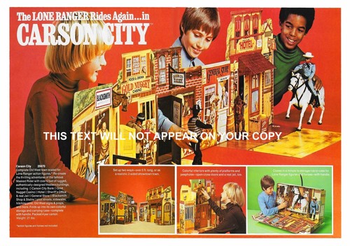 Lone ranger marx toys - ranger,