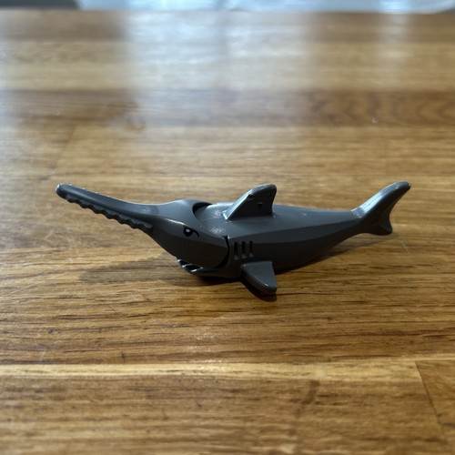 Lego shark sawfish saw head - shark,
