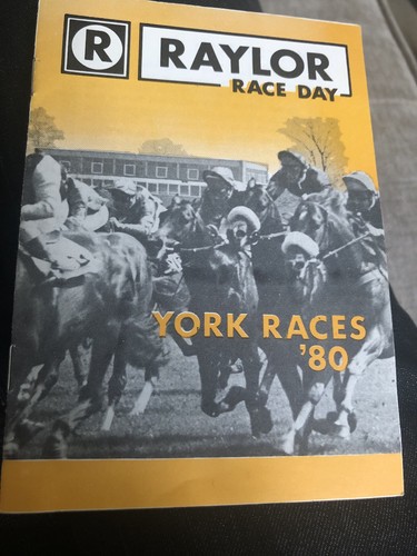 York races booklet 1980 - booklet,,