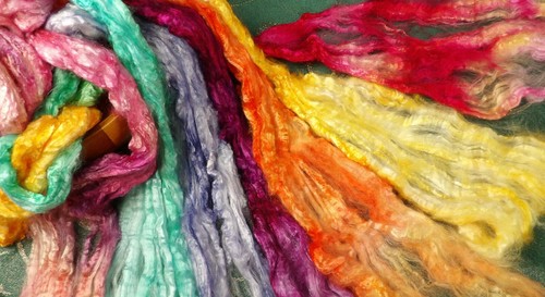Viscose silk tops plant fibre - viscose,