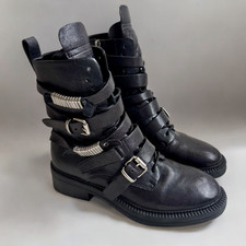 DKNY Women’s Black Leather