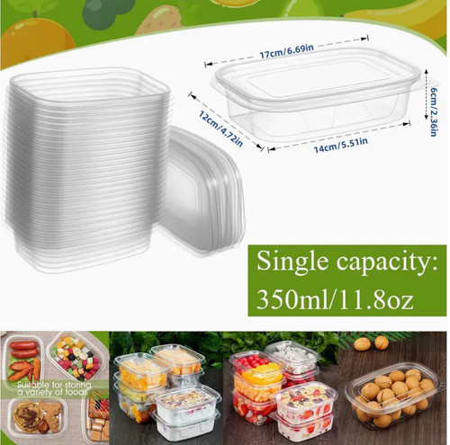 Pack heavy duty food - 10-pack,