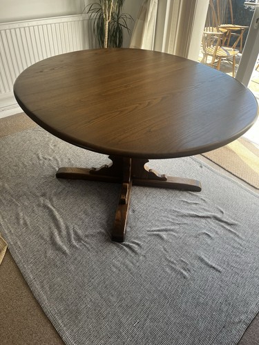 Ercol oak extendable - oak, oval