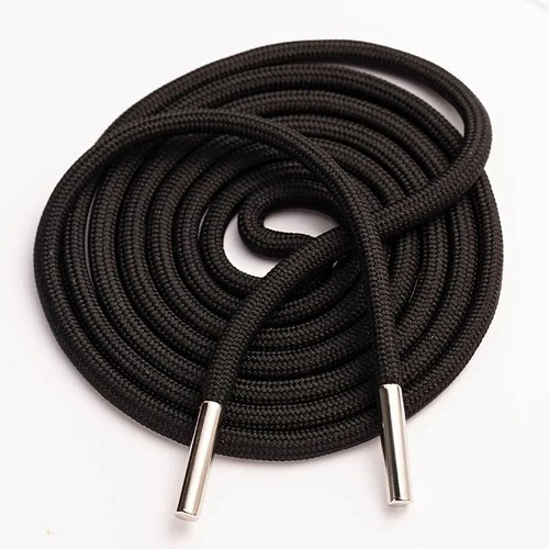 Black waistband drawstring - black,