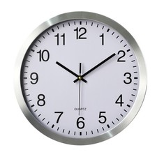 Simple Round Quartz Wall Clock