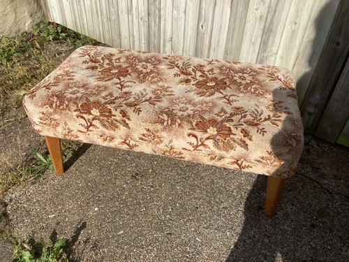 Antique mcm tapestry flower - tapestry,