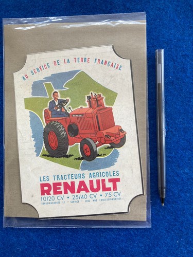 Vintage 1944 renault tractor - renault,
