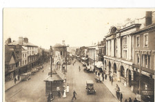 postcard - kent maidstone view of the high street