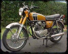 Honda Cb350K4 74 1 A4 Photo