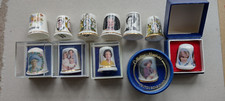 Collection of 11 Royal Commemorative Thimbles, 5 of which are boxed. Perfect