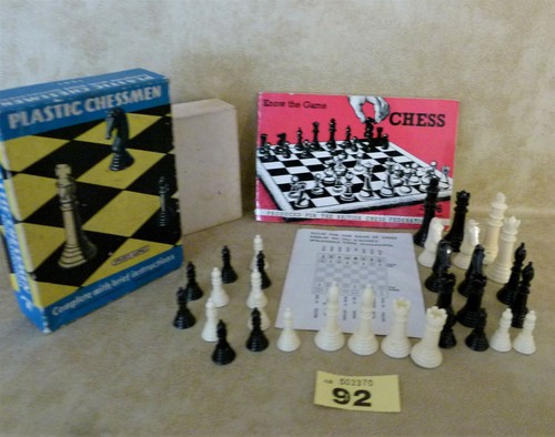 Vintage chess set spears - set, by