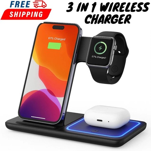 3in1 fast wireless charger - fast,