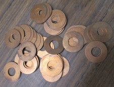 1/2" Soft Copper Washers 1.25"