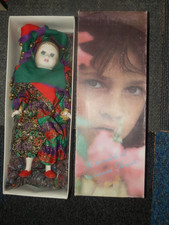 Giovanna Donati Doll - Bisque Clown Pierrot 12 inch  Boxed Le Bambola UK