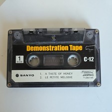 Vintage Sanyo DEMO Cassette