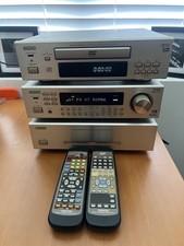 DENON COMPONENT SYSTEM AV SURROUND RECEIVER -F100, DVD PLAYER POWER AMPLIFIER 