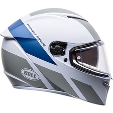 Bell Lithium MIPS Motorcycle Motorbike Helmet - Tech White / Grey