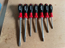 Wiha 7 Piece Heavy Duty Screwdriver Set (Slotted & Phillips)