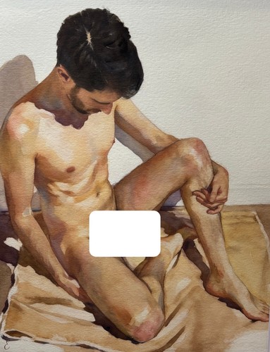 Original nude male - original,