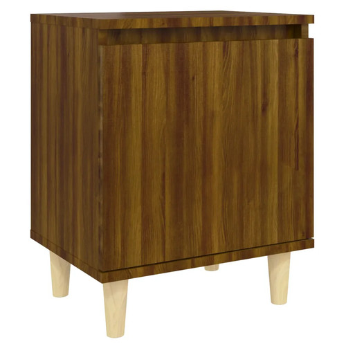 Bed cabinet with - cabinet, solid