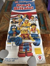 Lego Mini figures London Olympics 2012 Window Poster