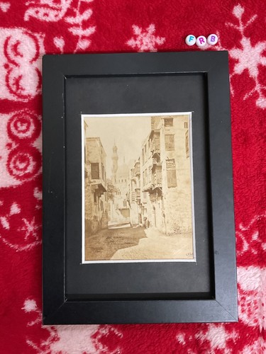 Rare miniature framed vintage - framed,