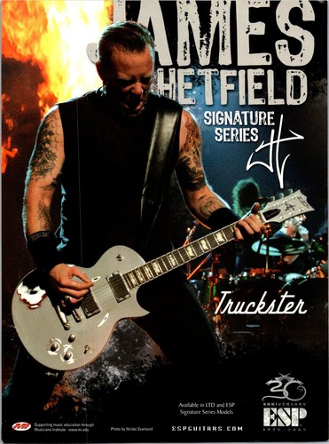 Esp guitars james - esp,