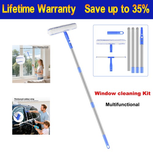 Window glass cleaning - 65",