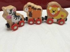 zoo Wooden Animal Rainbow