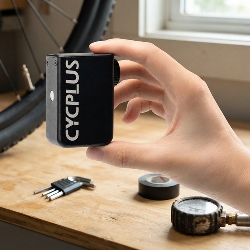 Tiny 97g electric bike pump - tiny,