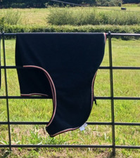 Horseware Waterproof Competition Sheet - Large (4'11") - Reversible Black/Check 