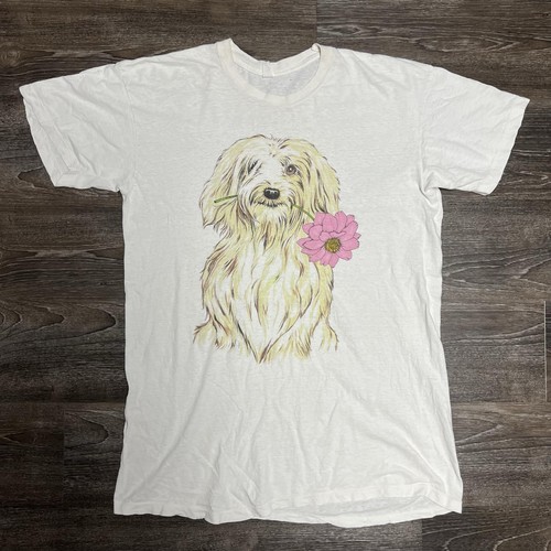 Vintage cute shaggy dog - vintage, with