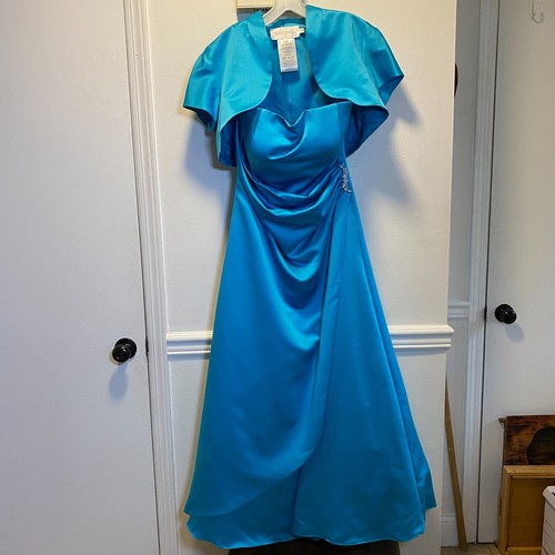 Davids bridal aqua satin - davids,