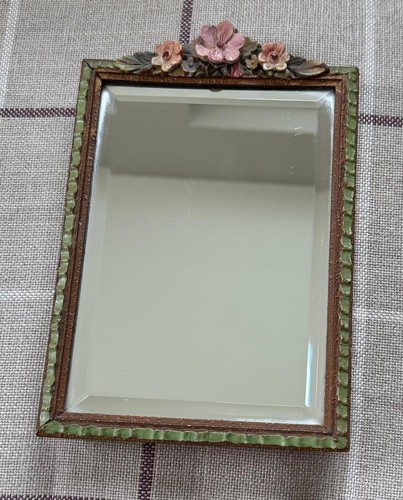 Vintage 1940 barbola floral - vintage,