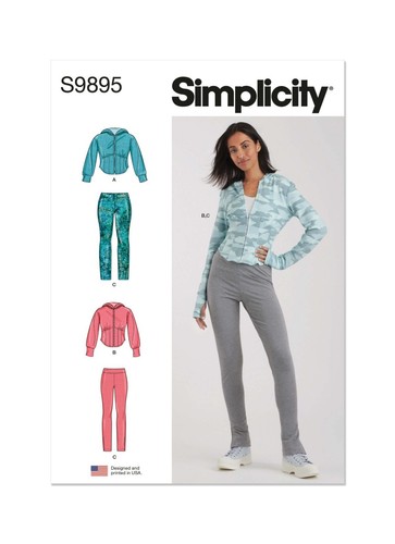 Simplicity 9895 sewing pattern - sewing,