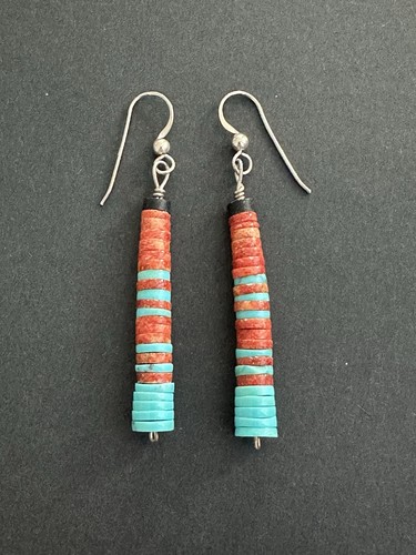 Vintage natural turquoise - vintage, red