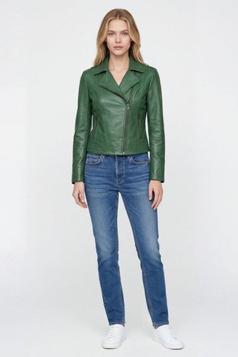 Armin leather biker jacket - biker,