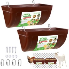 Chicken Feeder Water 2pcs Goat
