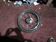 1977 ? SUZUKI RM80 2.75 X 16" FRONT WHEEL RIM HUB DRUM ASSY 10MM AXLE