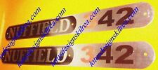 nuffield 342 tractor badges /