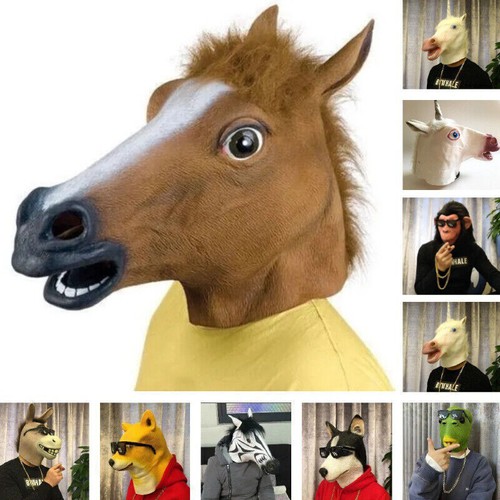 Horse head mask animal - horse,