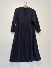 TOAST Linen Midi Dress XS 6 8
