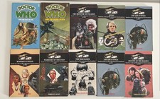 10 Vintage Dr Who Target Books Bundle Including 1st Editions & Rare Versions